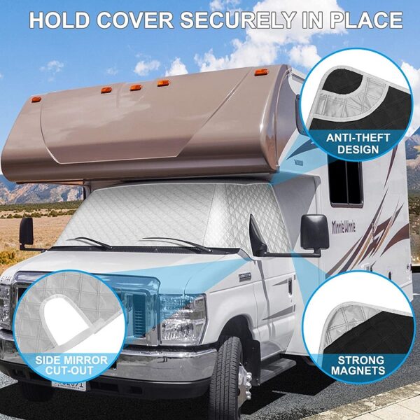 RV Front Windshield Cover - Image 2